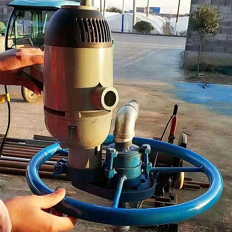 Ac Power Supply - Angepasste Elektrische Brunnenbohranlage Handgeführter Typ Hochleistungs-60m-Bohrgerät