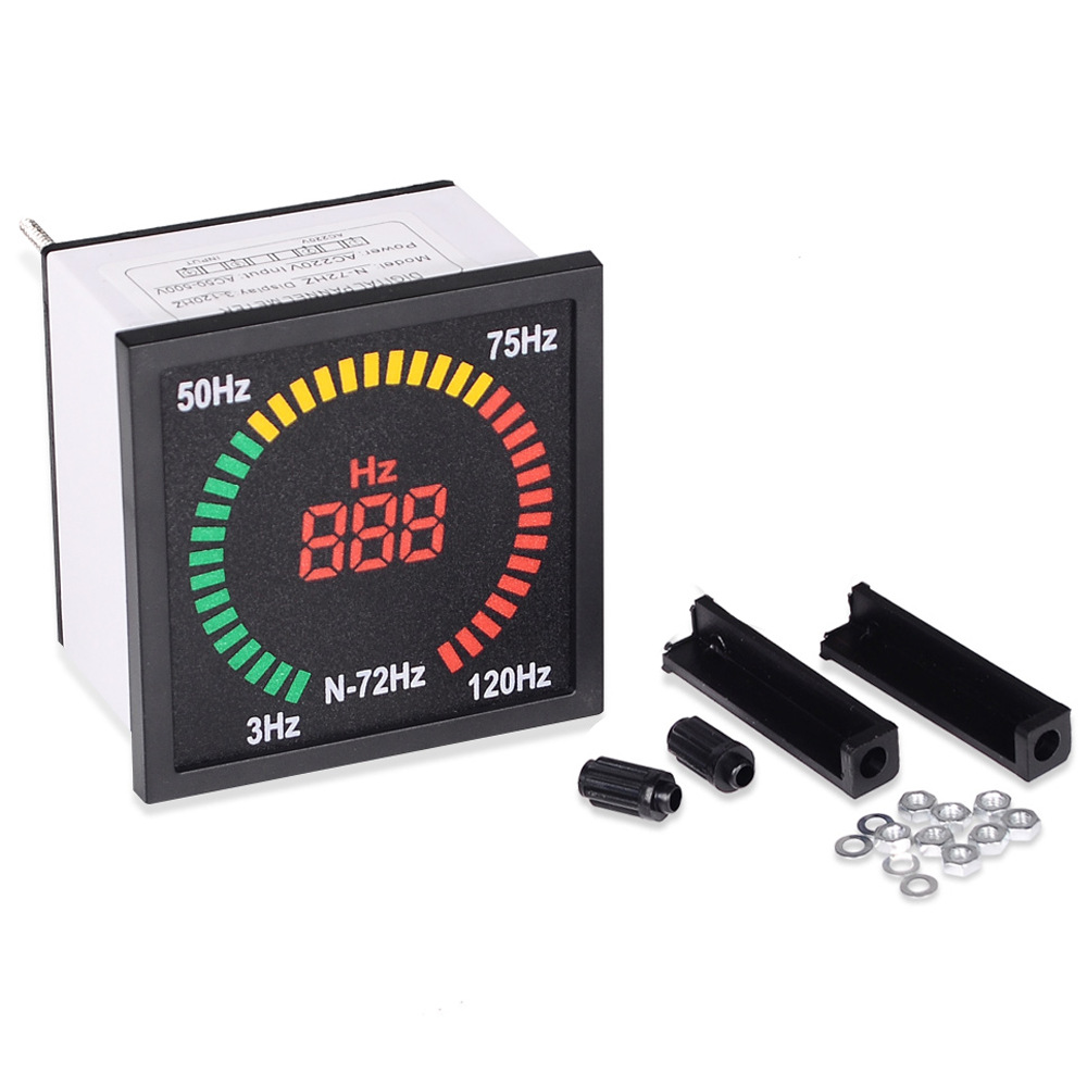 Power Supply Tester - 3-120 HZ Quadratisches Panel Digitaler Frequenzmesser