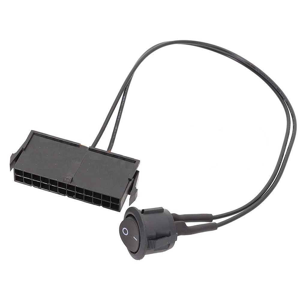 Power Supply Tester - Supernew 24-polige Buchse, ATX-Netzteil, Starter-Tester, Start-Up-Jumper,