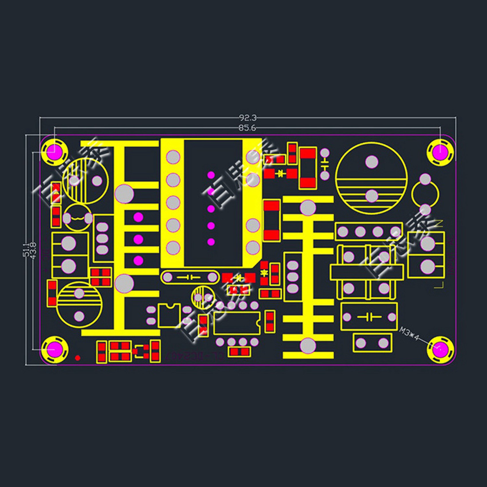 Dc Power Supply 12V - 【PUBLICITY】5X 12V6A Schaltnetzteilplatine 70W Isoliertes Netzteilmodul