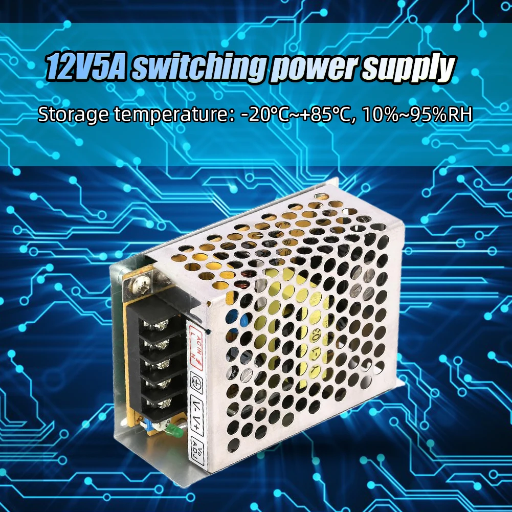 12V 5a Netzteil Adapter 60W Ne – Smps Power Supply Bewertung und Preis
