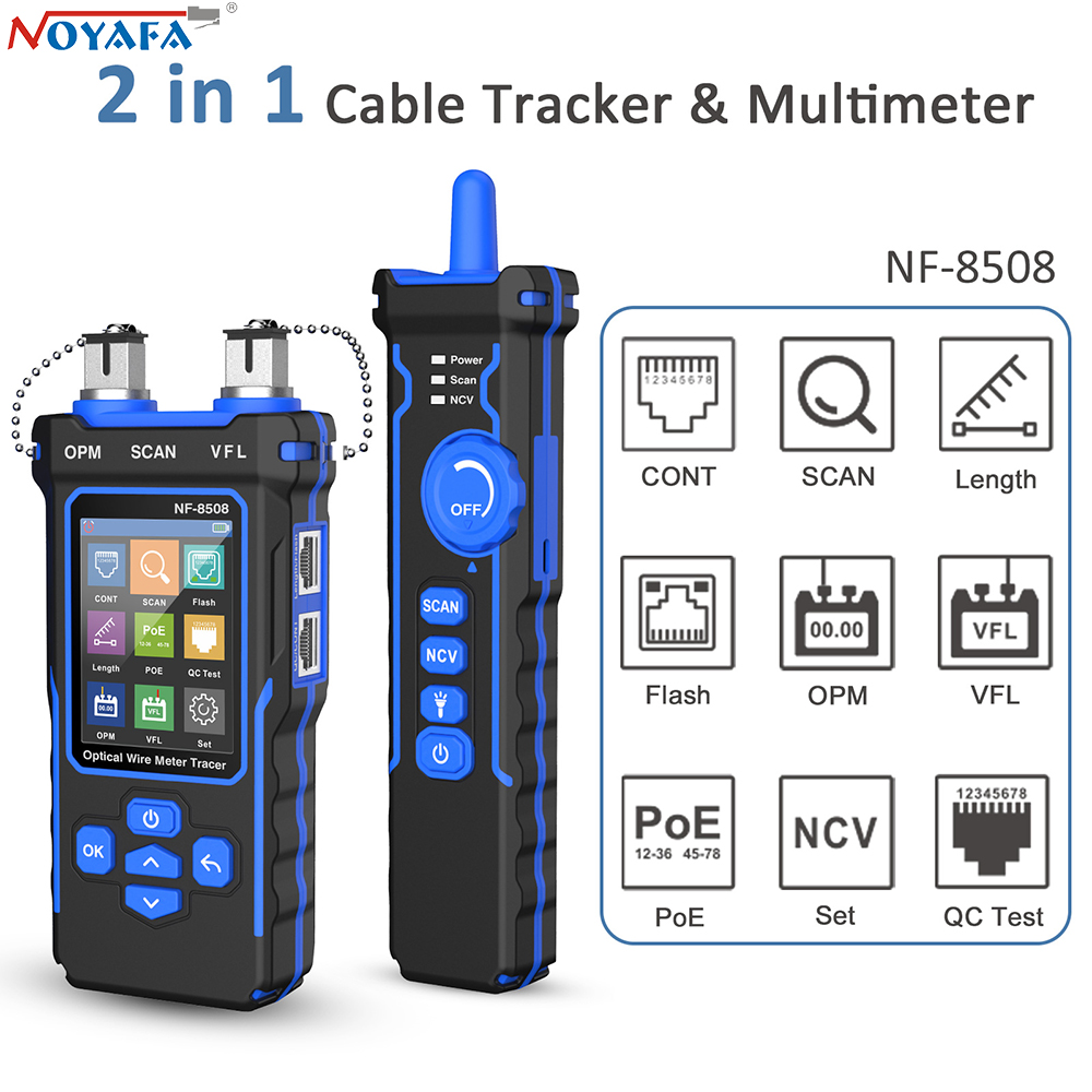 NOYAFA NF-8508 Netzwerkkabelte – Power Supply Tester Bewertung und Preis