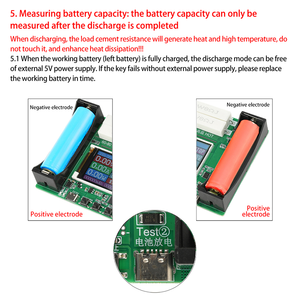 DC5V Batteriekapazitätstester  – Power Supply Tester Bewertung und Preis